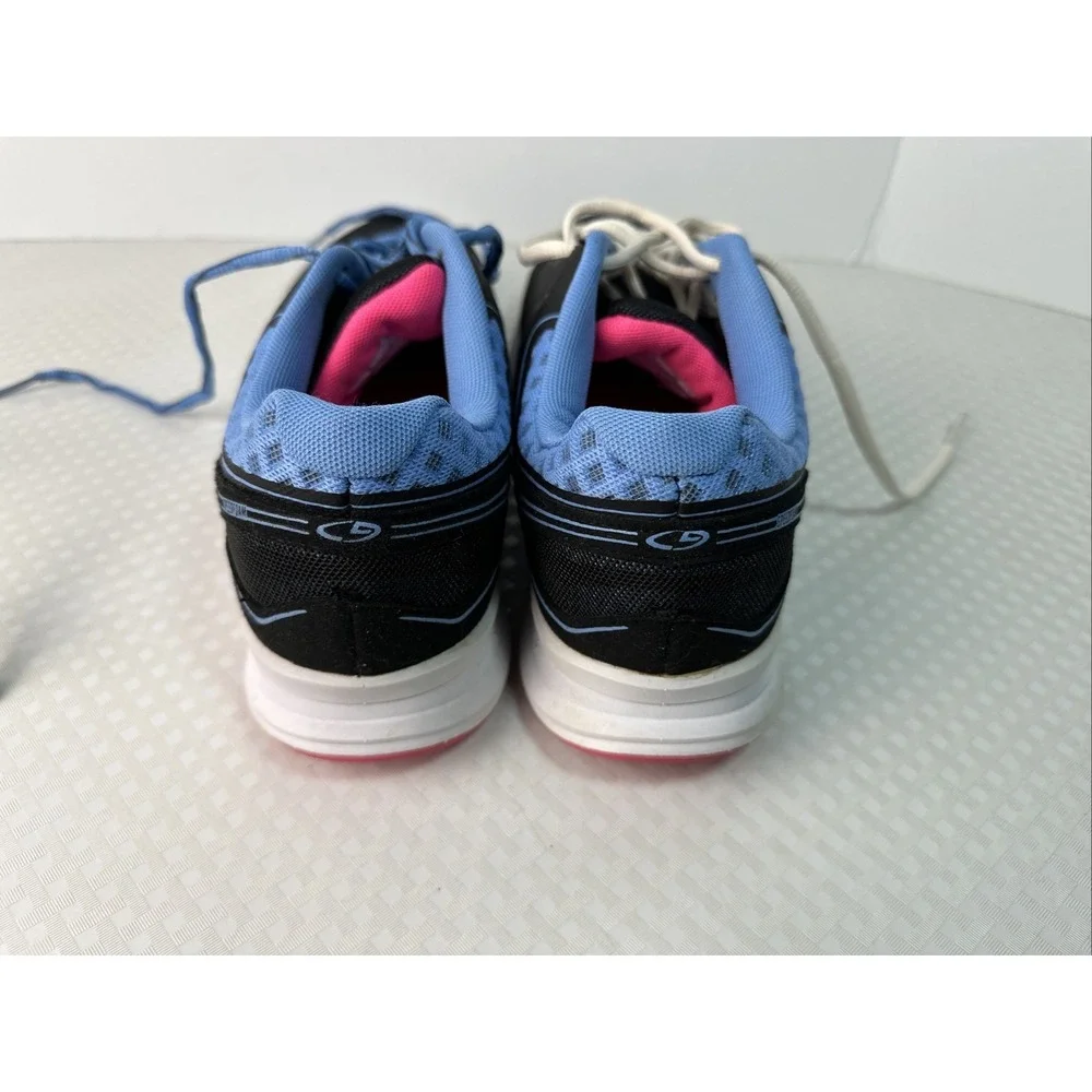 Champion C9 Speed Foam‎ Womens Size 10 Running Shoes Black Blue Pink Athletic